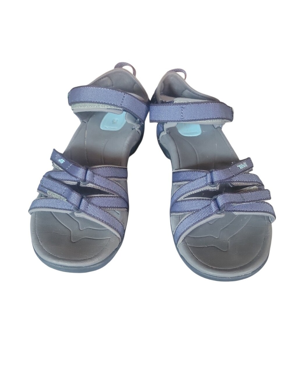 Teva Women's Tirra Berring Sea Velcro & Nylon Strappy Sports Sandals 9